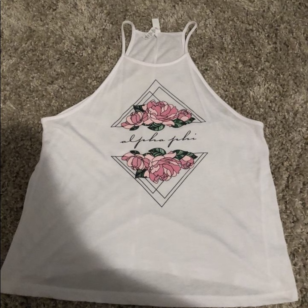 Alpha phi tank top